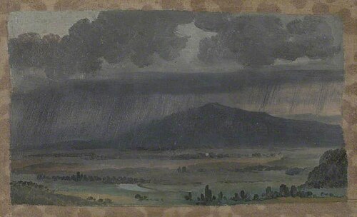 View of the Roman Campagna, 1800, George Augustus Wallis