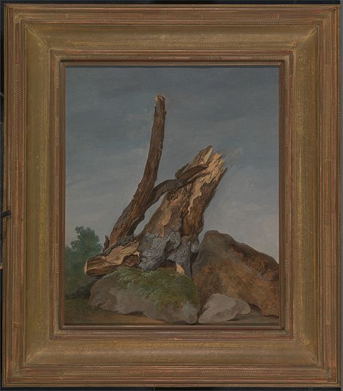 Study of Rocks and Branche, 1795, George Augustus Wallis