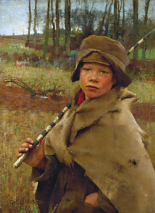 A ploughboy, 1888, George Clausen
