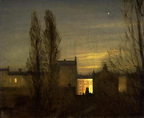 In the small hours, 1911, George Clausen