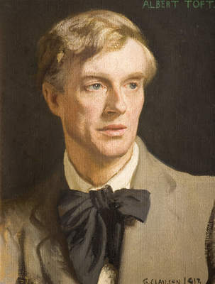 Portrait Of Albert Toft (1862-1949), 1913, George Clausen