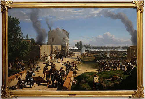 The Battle of Curtatone and Montanara, 1861, Pietro Senno
