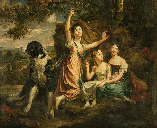 Ladies Alice, Jane and Caroline Gordon, 1815, George Hayter