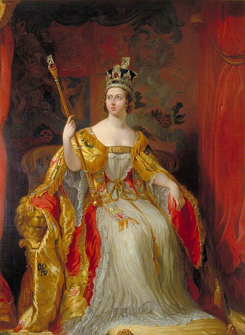 Queen Victoria (1819-1901). Reigned 1837-1901, 1860, George Hayter