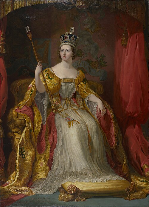 Queen Victoria (1819–1901). Reigned 1837–1901, 1863, George Hayter