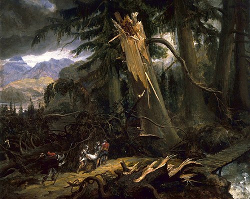 Après la tempête, 1833, George Hayter