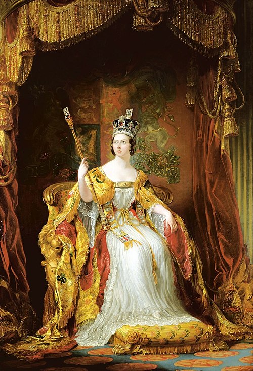 Queen Victoria (1819-1901), 1840, George Hayter