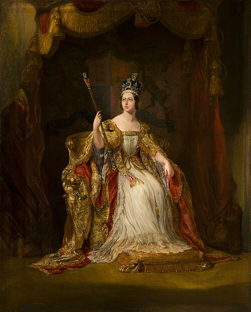Queen Victoria (1819-1901), 1839, George Hayter