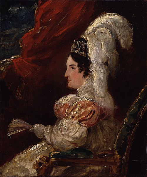Caroline Amelia Elizabeth of Brunswick, 1820, George Hayter