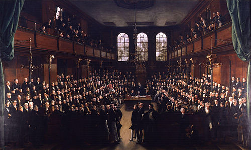 The House of Commons, 1833, 1838, George Hayter