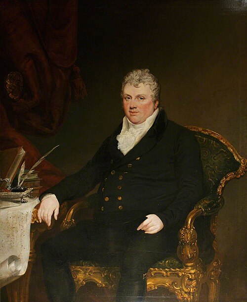 Matthew Russell MP of Brancepeth Castle, Co. Durham, 1819, George Hayter