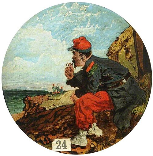 A French Soldier, , George Housman Thomas