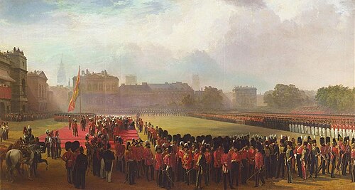 The Presentation of Crimean Medals by Queen Victoria, 18 May 1855, 1856, George Housman Thomas