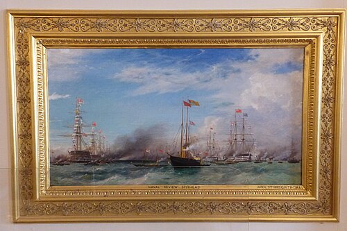 The Naval Review at Spithead, 23 April 1856, , George Housman Thomas