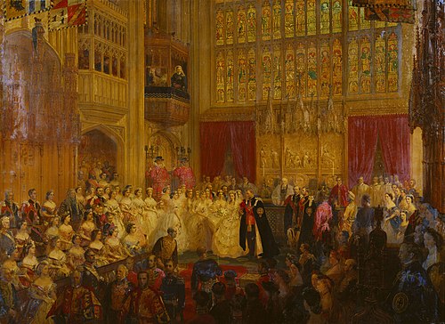 The Marriage of Albert Edward, Prince of Wales, 10 March 1863, 1863, George Housman Thomas