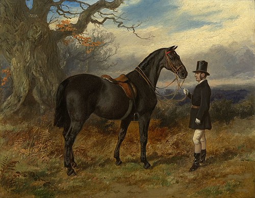 "Aya" with John Clark, 1862, George Housman Thomas