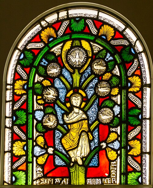 Christus mit den Gaben des Heiligen Geistes, 1170, Gerlach