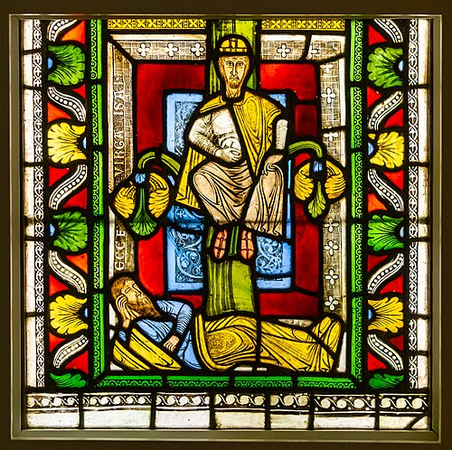 Stammvater Jesse und König David, 1170, Gerlach