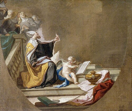 Saint Augustine of the Flaming Heart, 1775, Giacinto Diano