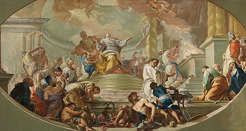 The Dedication of the Temple at Jerusalem, , Giacinto Diano