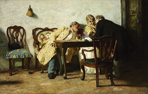 Susanna and the Two Elders, 1885, Giacomo Favretto