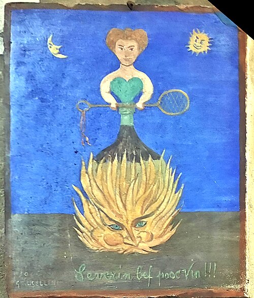 Severin bev pooc vin!!!, 1964, Gianfilippo Usellini