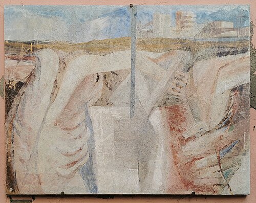 Due crocifissi a mezza figura, 1964, Gianfranco Goberti
