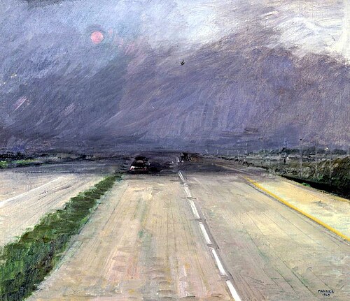 Autostrada, 1969, Gianfranco Manara