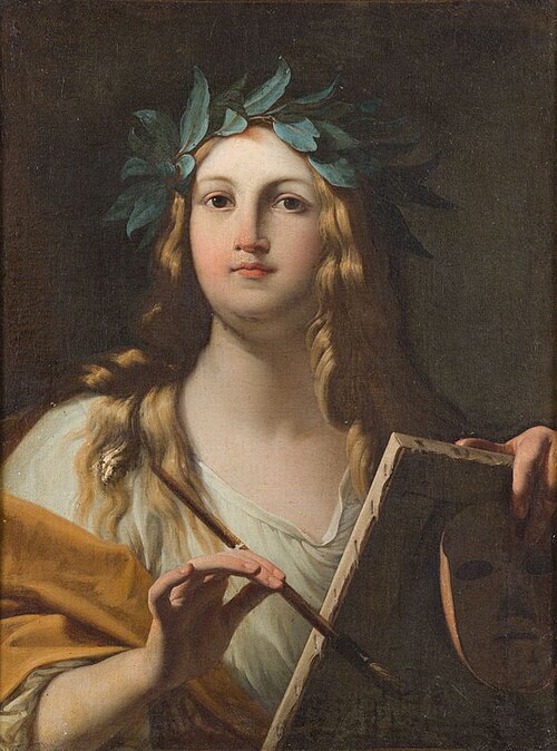 Genius of Painting, 1740, Giovanni Domenico Campiglia