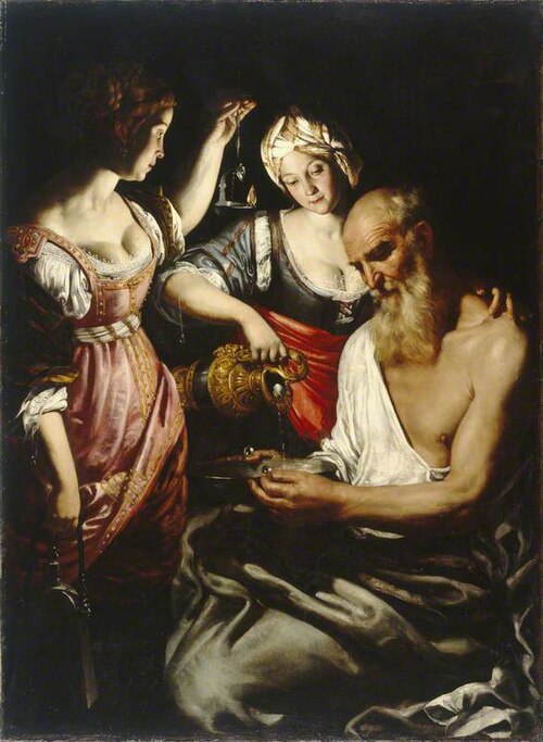 Lot and His Daughters, 1617, Giovanni Francesco Guerrieri