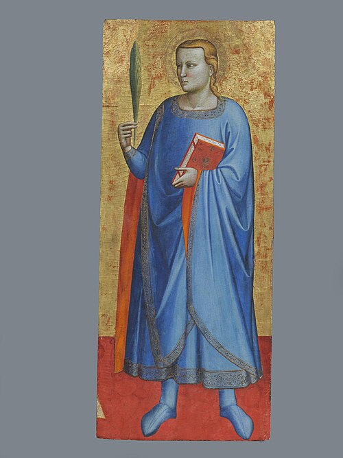 Male saint (Saint Miniatus?), 1362, Giovanni Gaddi