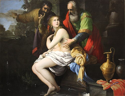 Suzanne et les Vieillards, 1650, Giovanni Martinelli