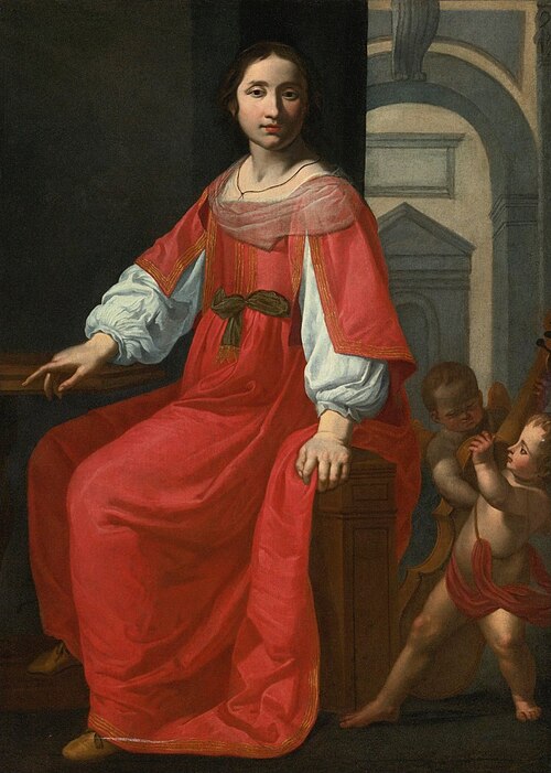 Saint Cecilia with Two Angels, , Giovanni Martinelli