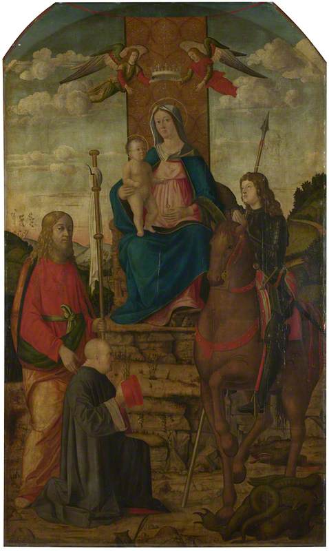 The Virgin and Child with Saints, 1512, Giovanni Martini