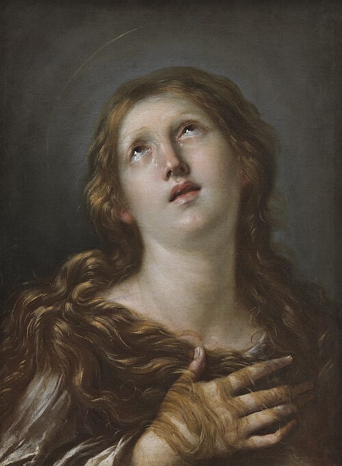 The Penitent St Mary Magdalene, 1660, Girolamo Troppa