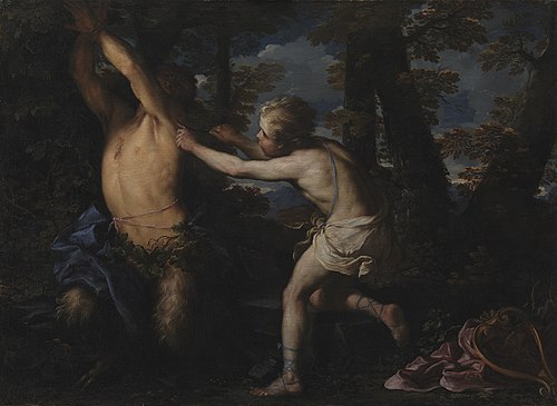 Apollo Flaying Marsyas, 1678, Girolamo Troppa