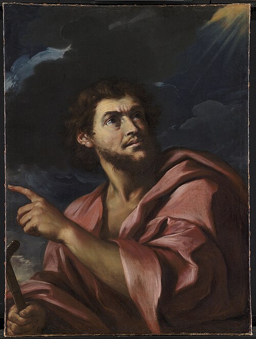 The Apostle John, 1666, Girolamo Troppa