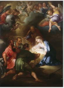 Adoration of the Shepherds, , Girolamo Troppa