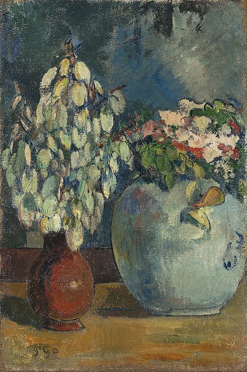 Deux vases de fleurs, 1890, Paul Gauguin
