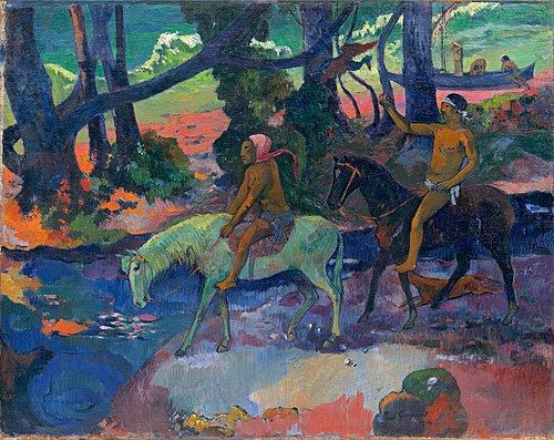 Le gué, 1901, Paul Gauguin