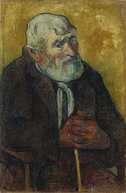 Vieil homme au bâton, 1888, Paul Gauguin