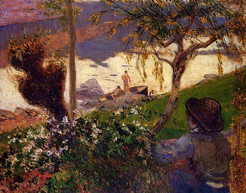 La Rivière blanche, 1888, Paul Gauguin