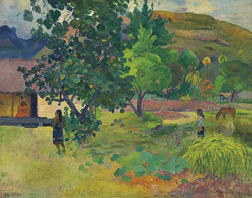 La maison, 1892, Paul Gauguin