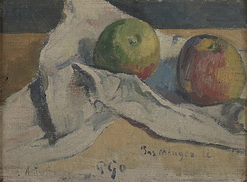 Nature morte aux pommes, 1893, Paul Gauguin