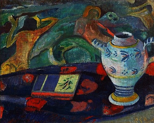 Nature morte à la cruche de Quimper, 1889, Paul Gauguin