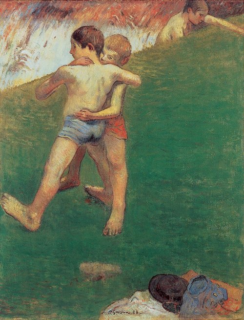 Les Enfants luttant, 1888, Paul Gauguin