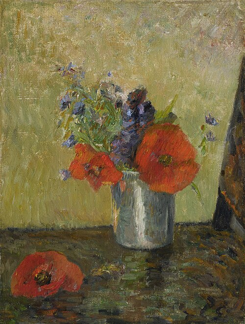 Fleurs d'été dans un gobelet, 1885, Paul Gauguin
