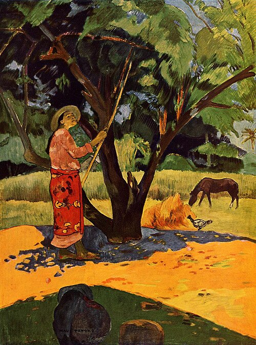 Picking Lemons, 1892, Paul Gauguin