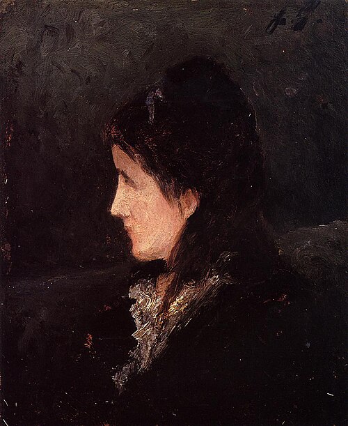 Portrait of Ingeborg Thaulow, 1877, Paul Gauguin
