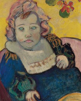 Enfant au bavoir, 1895, Paul Gauguin